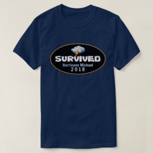 Overlevende orkaan Michael 2018 T-shirt