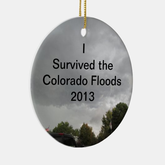 Overlevende overstromingen keramisch ornament (Rechts)