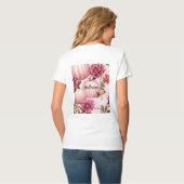 Overlevende Pink Pumpkin Halloween T-shirt (Achterkant volledig)