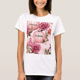 Overlevende Pink Pumpkin Halloween T-shirt