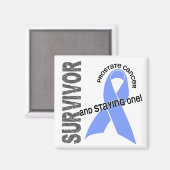 Overlevende prostaatkanker 1 magneet (Voorkant / Achterkant)