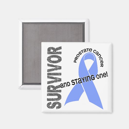 Overlevende prostaatkanker 1 magneet (Voorkant / Achterkant)