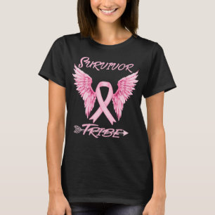 overlevende stam borstkankerbewustzijn t-shirt