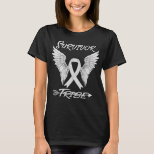 overlevende stam Parkinson-bewustzijn T-shirt