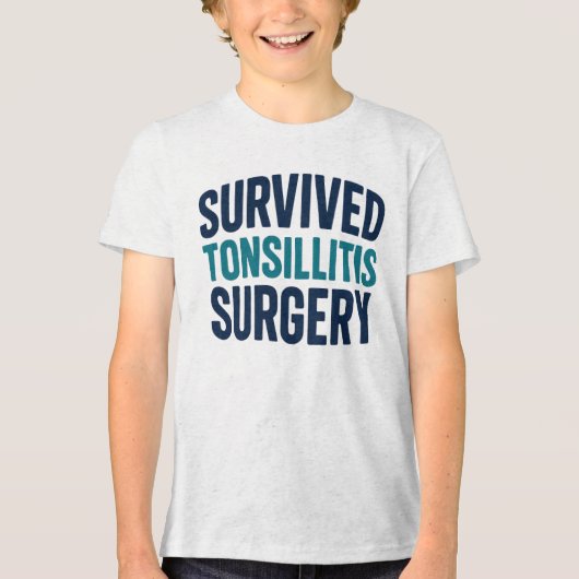 "Overlevende tonsillitis operatie" herstel Shirt (Voorkant)