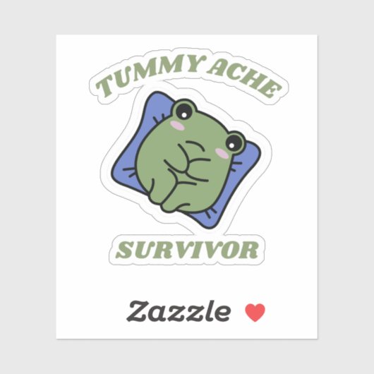 Overlevende tumorpijn sticker (Vel)