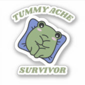 Overlevende tumorpijn sticker (Voorkant)
