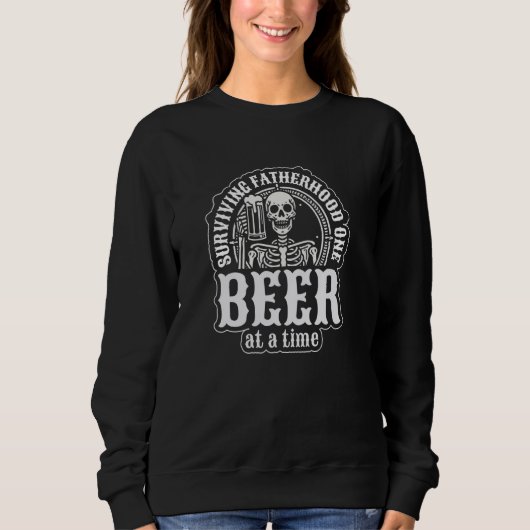 Overlevende vaderschap één bier per keer, Funny Fa Trui (Voorkant)