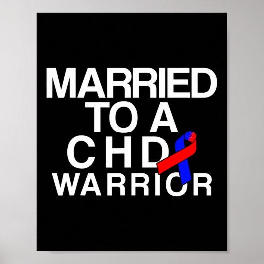 Overlevende van aangeboren hartafwijking CHD-strij Poster (Voorkant)