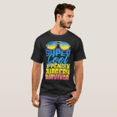 Overlevende van blindedarmoperatie Appendectomie T-shirt (Voorkant volledig)