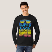 Overlevende van blindedarmoperatie Appendectomie T-shirt (Voorkant volledig)