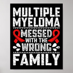 Overlevende van bloedkanker Plasma-celmyeloom bewu Poster