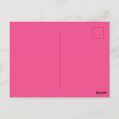 Overlevende van borstkanker briefkaart (Achterkant)