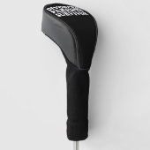 Overlevende van Gescheiden Ouders Grappig Golfheadcover (Schuin)
