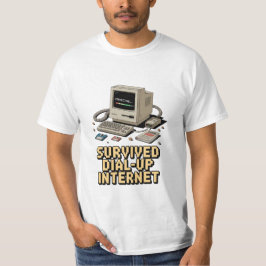 Overlevende van internet via inbelverbinding – Ret T-shirt