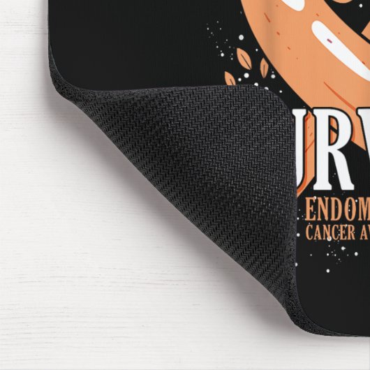 Overlevende van kanker Perzik Ribbon Endometriumka Muismat (Hoek)