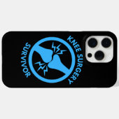Overlevende van knieoperatie Case-Mate iPhone case (Achterkant (horizontaal))