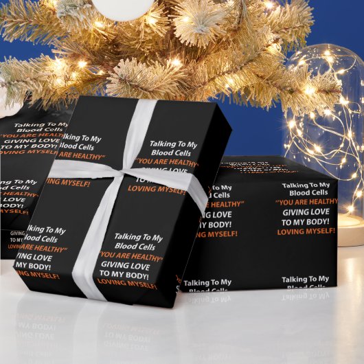 Overlevende van Leukemie Cadeaupapier (Feestdagen)