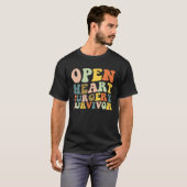 Overlevende van openhartoperatie Hartoperatie Hers T-shirt (Voorkant volledig)