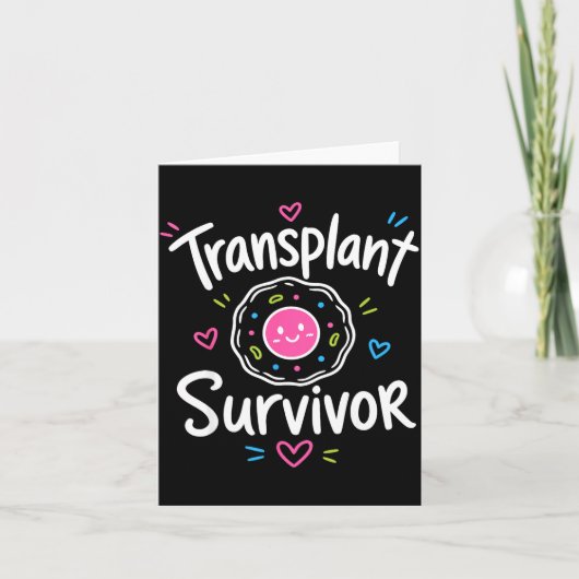 Overlevende van stamceltransplantatie kaart (Voorkant)