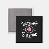 Overlevende van stamceltransplantatie magneet (Voorkant / Achterkant)