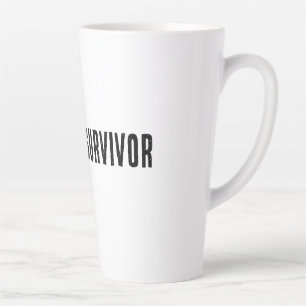 Overlevende van vergadering - Meme hoodie Latte Mok