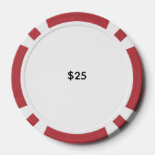 Overlevende van vergadering - Meme hoodie Poker Chips (Achterkant)