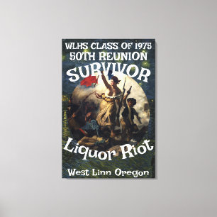 Overlevende WLHS 50E REÜNIEKLAS 1975 Canvas Afdruk