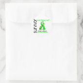Overlevende ziekte van Lyme 9 Ronde Sticker (Tas)