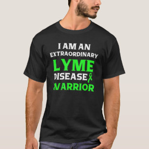 Overlevende ziekte van Lyme Warrior Awareness 48 T-shirt