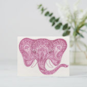 Overlevenden Hub, #5: Olifant Briefkaart (Staand voorkant)