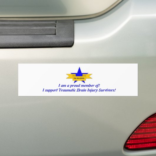 Overlevenden ondersteunen bumpersticker (Op auto)