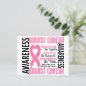 Overlevenden van de vechtpartij namen 6 borstkanke briefkaart (Staand voorkant)