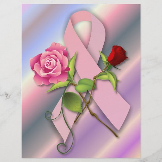 Overlever borstkanker flyer (Voorkant)