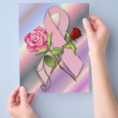 Overlever borstkanker flyer (Hand)