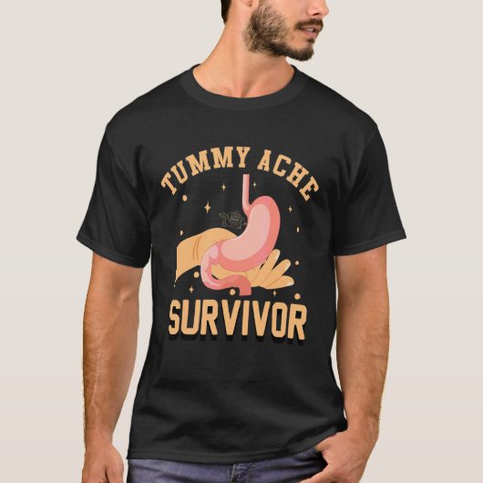 overlever buikpijn  2022 t-shirt (Voorkant)