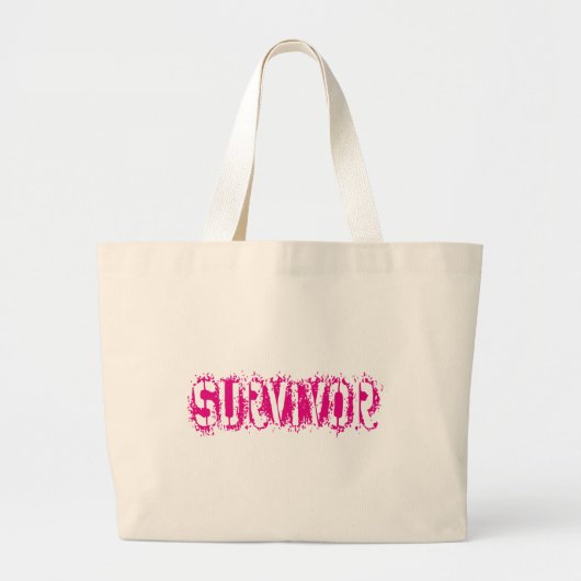 OVERLEVER GROTE TOTE BAG (Voorkant)