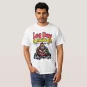 Overlever Overlevende Uitgeputte Gorilla Gym T-shirt (Voorkant volledig)