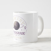 Overlever van Mercurius Retrograde Grote Koffiekop (Voorkant rechts)