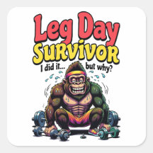 Overleverdag Overlevende Uitgeputte Gorilla Gym