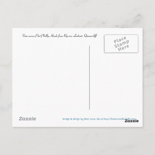 Overlevering Briefkaart (Achterkant)