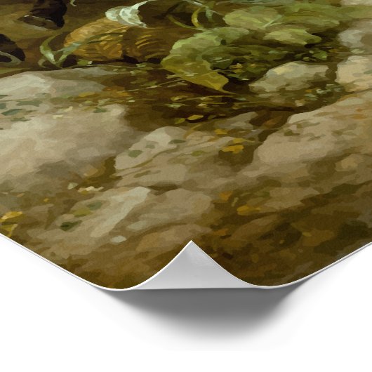 Overlevering van generaal Burgoyne Poster (Hoek)