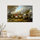 Overlevering van generaal Burgoyne Poster (Keuken)