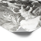 Overlevering van generaal Burgoyne Saratoga Poster (Hoek)