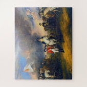 Overlevering van Lord Cornwallis Revolutionaire Oo Legpuzzel (Verticaal)