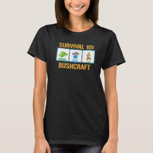 Overleving 101 Natuur van trainingsvaartuigen T-shirt