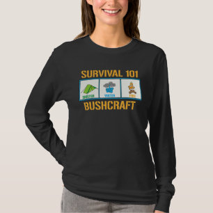 Overleving 101 Natuur van trainingsvaartuigen T-shirt