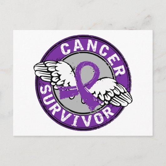 Overleving 14 Pancreaskanker Briefkaart (Voorkant)