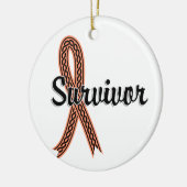 Overleving 17 Uteriene kanker Keramisch Ornament (Links)