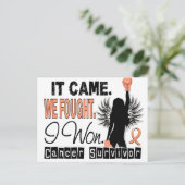 Overleving 22 Endometriale kanker Briefkaart (Staand voorkant)